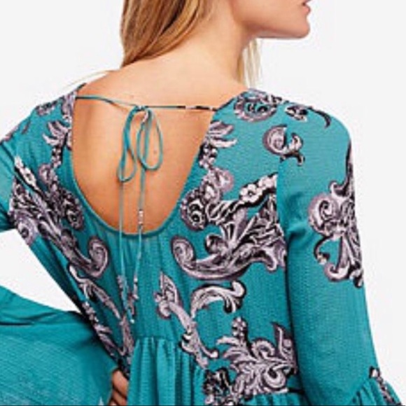 Free People Sheer Boho Intimately Style Mini Dress - Picture 6 of 6